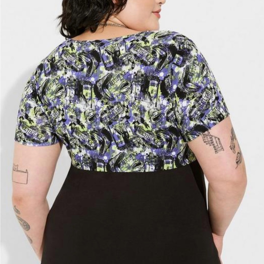 NWT Torrid “BeetleJuice” Mansion Top - Picture 3 of 15